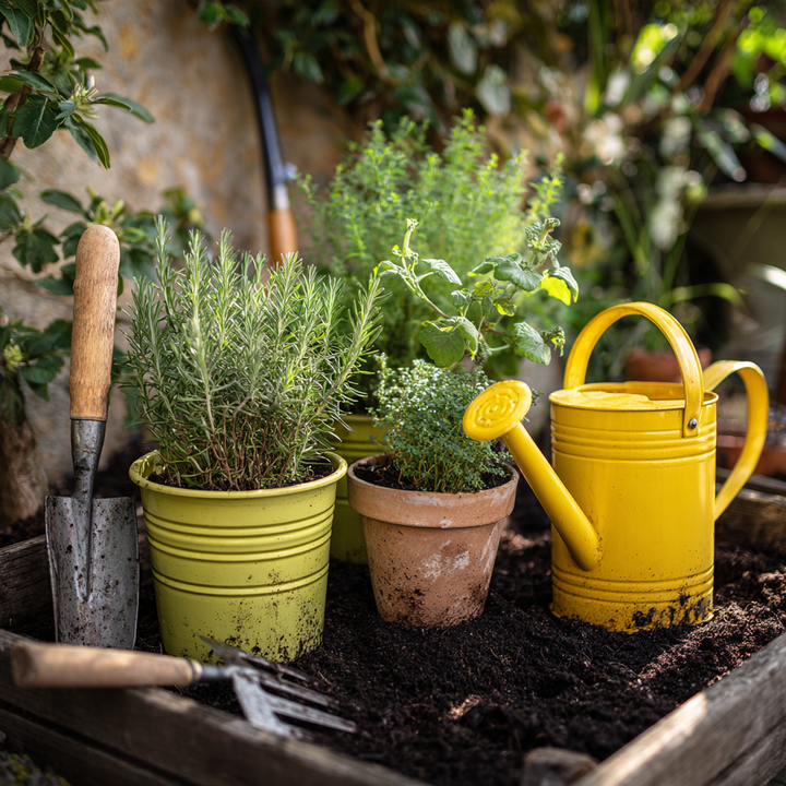 Nová záhrada - bylinky 